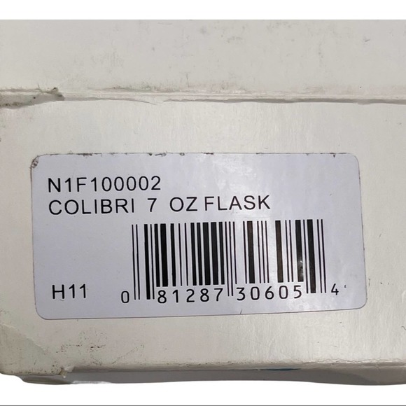 Colibri 7 Oz Nascar Flask with funnel - NIB (NEW IN BOX) - Picture 6 of 11